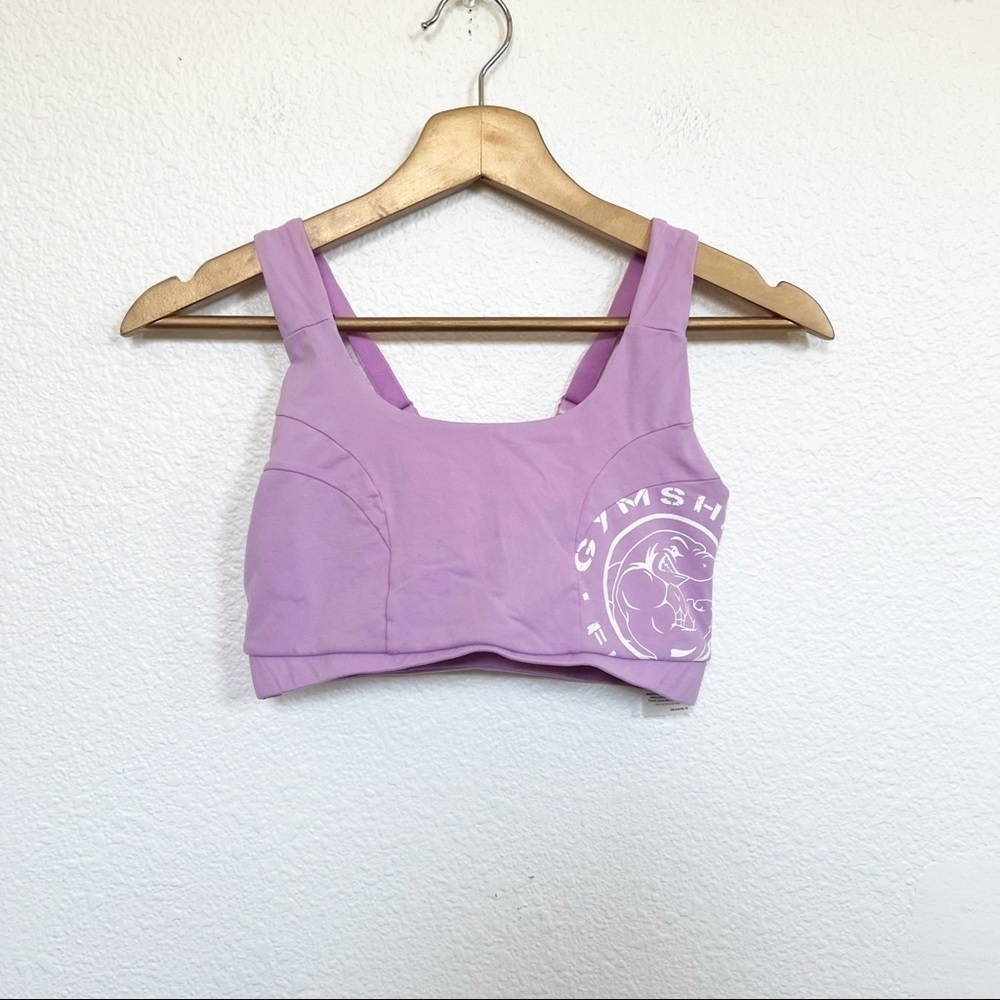 Gymshark- Rare Lavender Legacy Sports Bra - Small